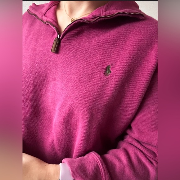 Polo Ralph Lauren Maroon Pullover Sweater Size M - Picture 1 of 5